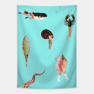 Under water fun Tapestry