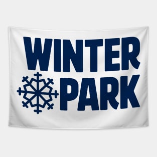 Vintage Winter Park Tapestry