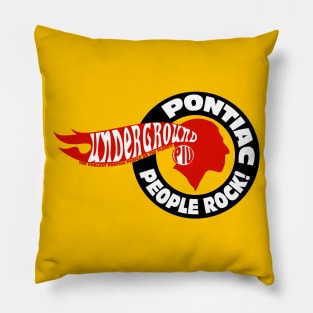 Pontiac People Rock! Pillow