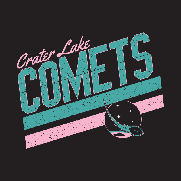 Crater Lake Comets Double Stripe by The Rec League Shop