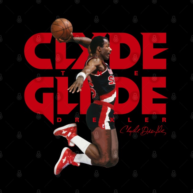 Clyde Drexler by Juantamad