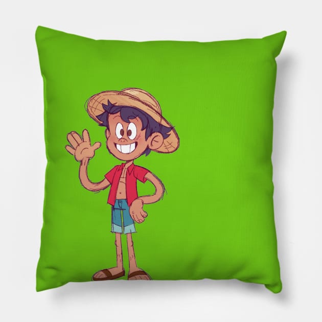 The Creek X Lufy Pillow by kabaryangbaik