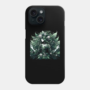 Metal ghotic lady poison flower Phone Case