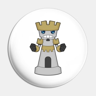 Chess piece Rook Chess Pin