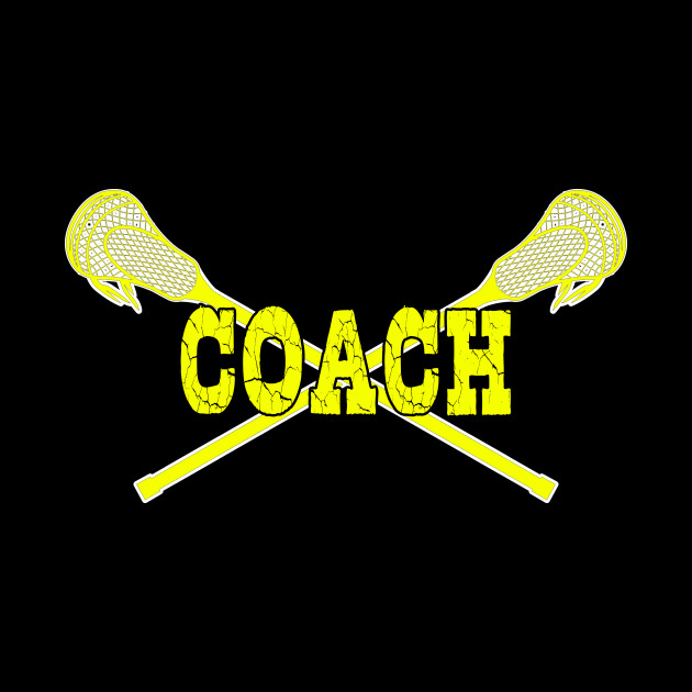 Lacrosse Coach with LAX Sticks - Lacrosse Coach - Phone Case