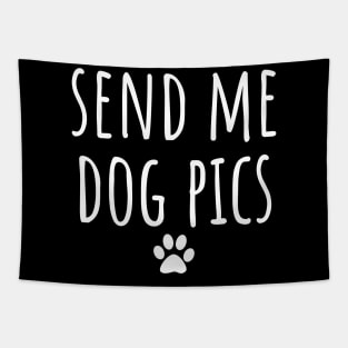 Send Me Dog Pics Tapestry