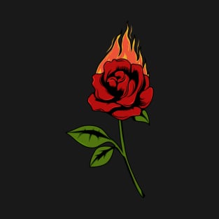 Fire Rose T-Shirt