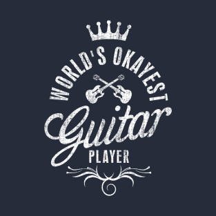 World's Okayest Guitar Player Vintage T-Shirt