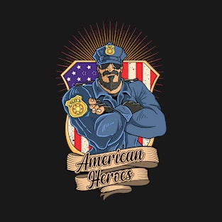 Police America T-Shirt