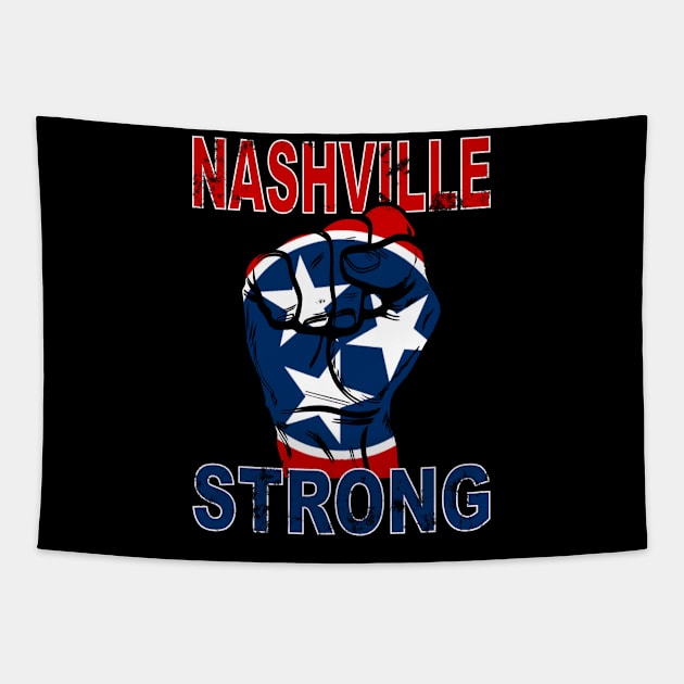 Nashville strong Tapestry by Attia17