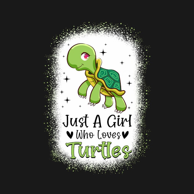 Funny Just A Girl Who Loves Turtles Gift Idea by ArifLeleu