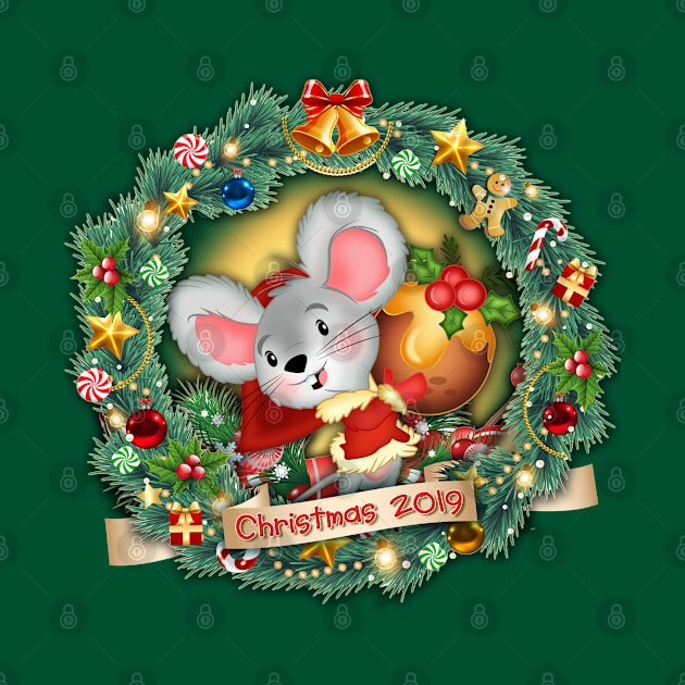 santa mouse 2019 by richhwalsh