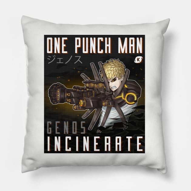 Genos Incinerate Pillow by Kenox