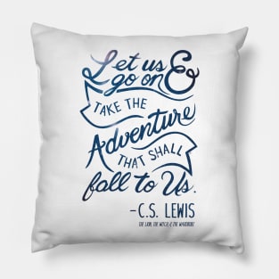 Narnia Quote Galaxy Pillow