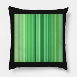 Shades of Green Stripes Pillow