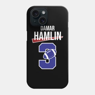 Damar hamlin is 3 Phone Case