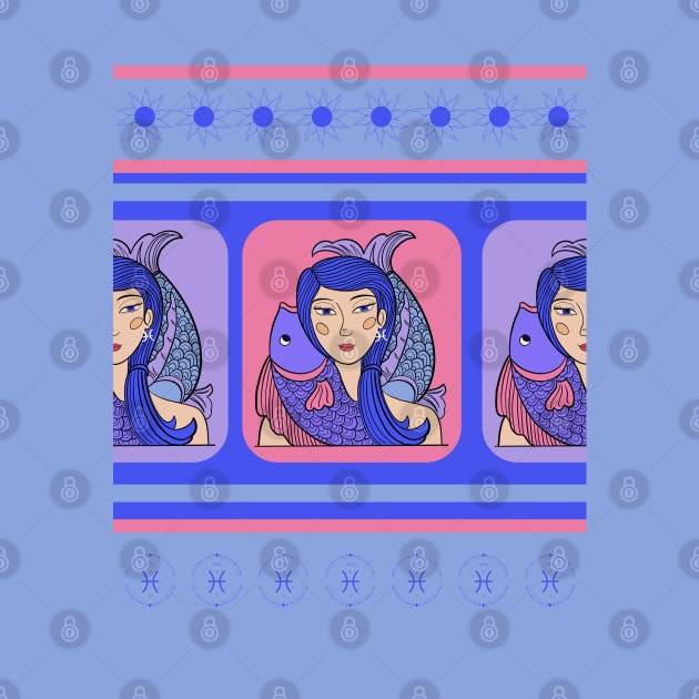 Pisces Horoscope Pattern by i am Cuta