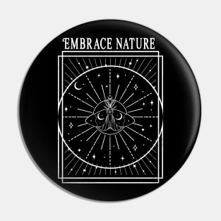 Embrace Nature Card Pin