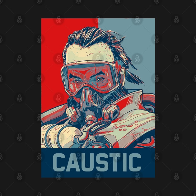 caustic apex legends by mrcatguys