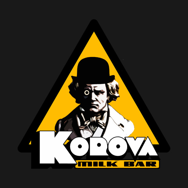 Korova Milk Bar. Stanley Kubrick TShirt TeePublic
