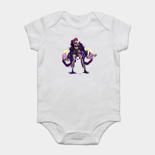 Kda Evelynn Kda League Of Legends Baby Kurzarmbody Teepublic De