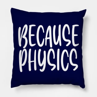 Because Physics Pillow