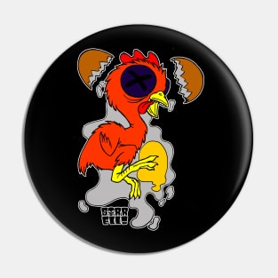 Chicken Fetus Pin