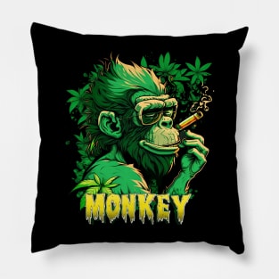 Monkey Lover Pillow