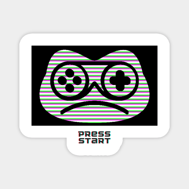 Press start Magnet by UnikRay