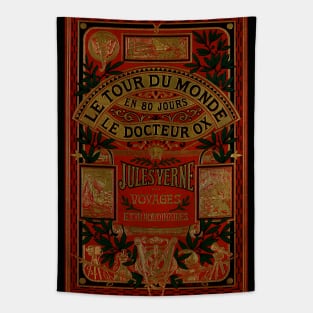 Jules Verne Around The World In Eighty Days Tapestry