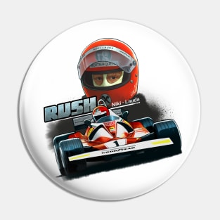 RUSH-Niki Lauda Pin