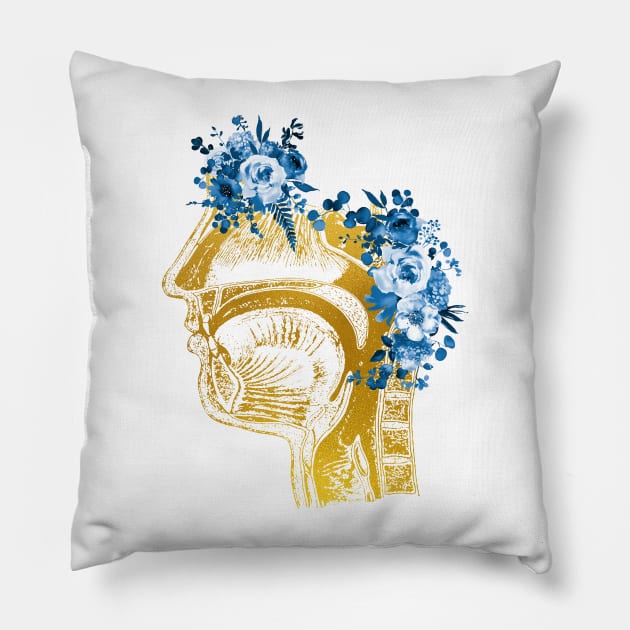 Respiratory system Pillow by erzebeth