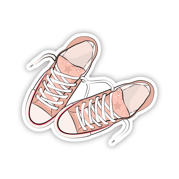 Lovely Sneakers Illustration by giantplayful