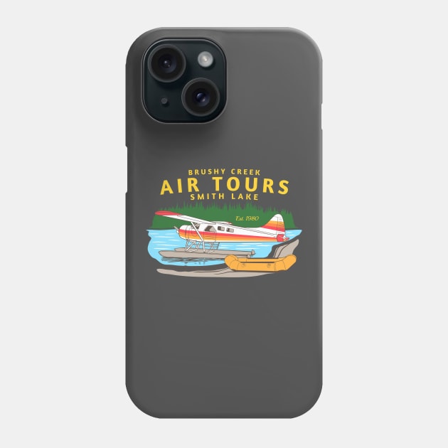 Brushy Creek ii Air Tours • Smith Lake Phone Case by Alabama Lake Life