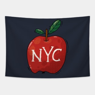 NYC Apple Tapestry