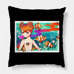 Anemonefish boy Pillow