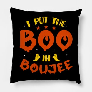 Boujee Halloween Pillow