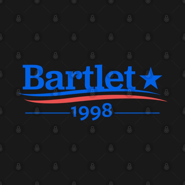 WEST WING Shirt, President BARTLET, Bartlet 1998, Bartlet For America, Jed Bartlet, Vote For Bartlet by YellowDogTees