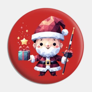 Christmas Baby Santa Pin