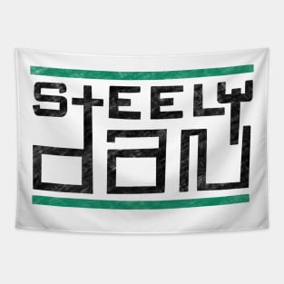 Steely Dan // Retro Vintage Typograpy Style Tapestry