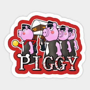 Piggy Roblox Stickers Teepublic