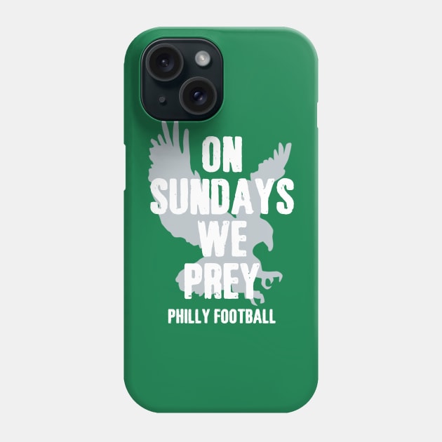 On Sundays We Prey Phone Case by geekingoutfitters