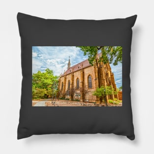 Loretto Chapel Santa Fe Pillow