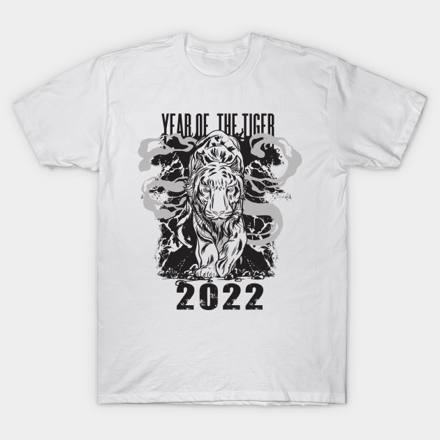 Discover Chinese Year Of The Tiger Zodiac Chinese Year 2022 - Chinese - T-Shirt