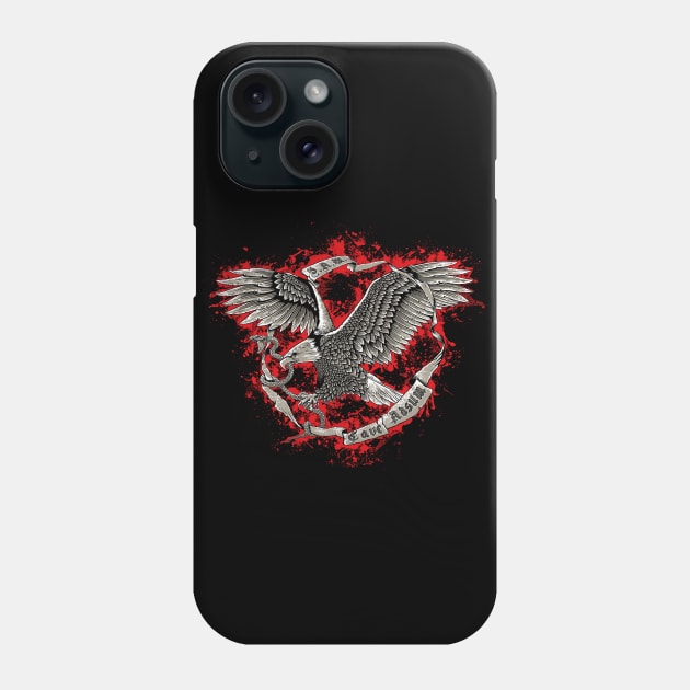 Stronger Eagle Phone Case by JORDYGRAPH