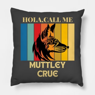 Mutley Curie Dog Named T-Shirt Pillow