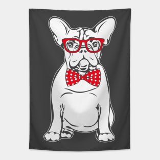 Funny Cute French Bulldog Frenchie mom dog lover Tapestry