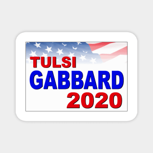 Tulsi Gabbard for President in 2020 Magnet