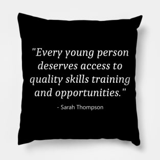 Youth Skills Day Pillow