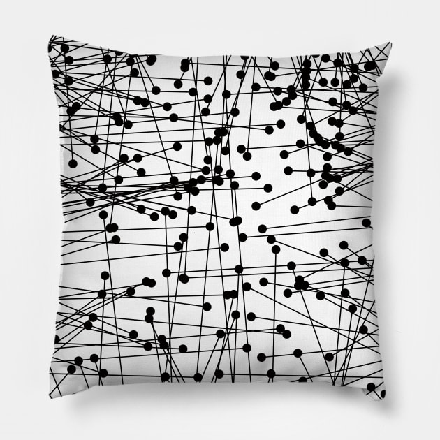 Pinheads 19 Pillow by Dez53